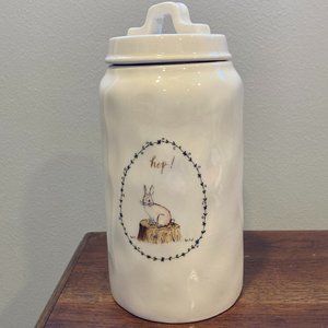 Rae Dunn Hop 9" Canister